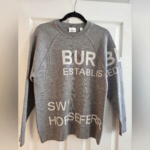 Burberry Gray Sweater for Women
